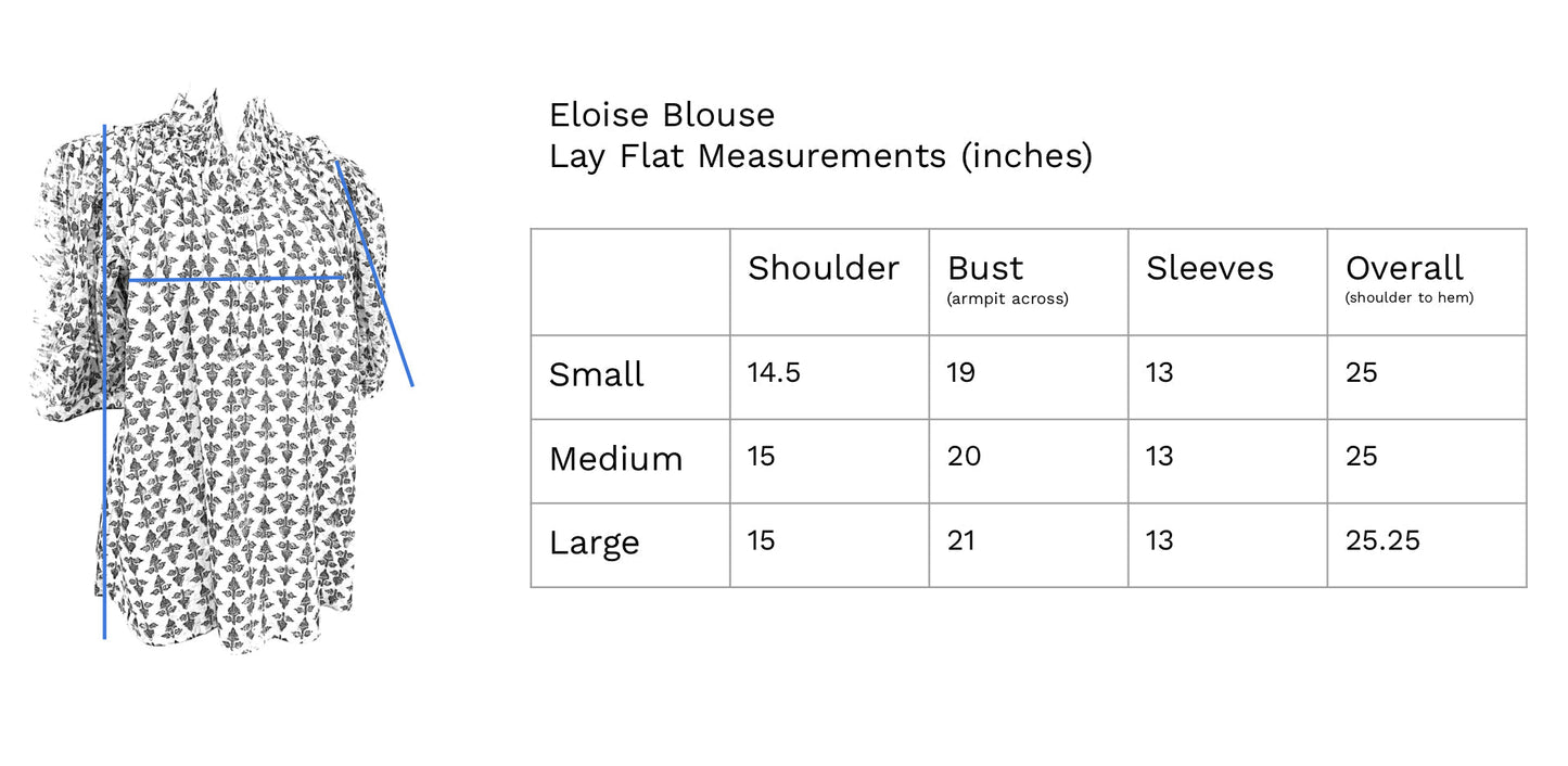 Eloise Blouse, Summer in Provence