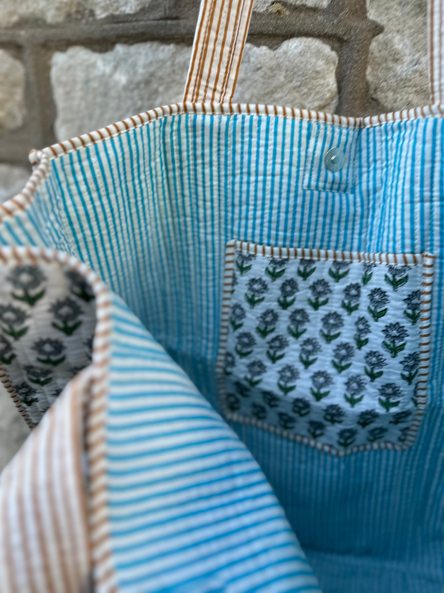 Daytripper Tote, Wildflower Blue