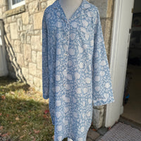 Night Shirt, Sky Blue