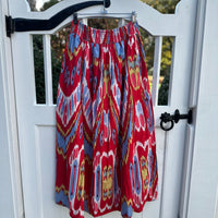 Jupe Maxi, Ikat Swirl