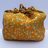 Luxury Slouch Bag - Marigold & Opal Floral