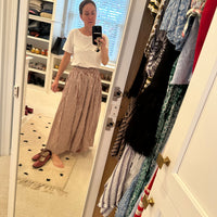 Jupe Maxi, Chocolate Stripe