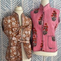 Quilted Vest, Poppy - Get Cozy (final) SALE