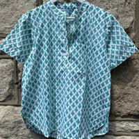 Sassaroo Camp Shirt, Lucky Blooms