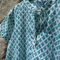 Sassaroo Camp Shirt, Lucky Blooms