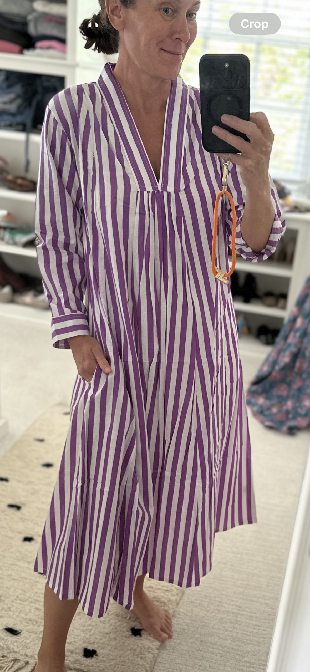 Josephine Coffee Dress, Violette