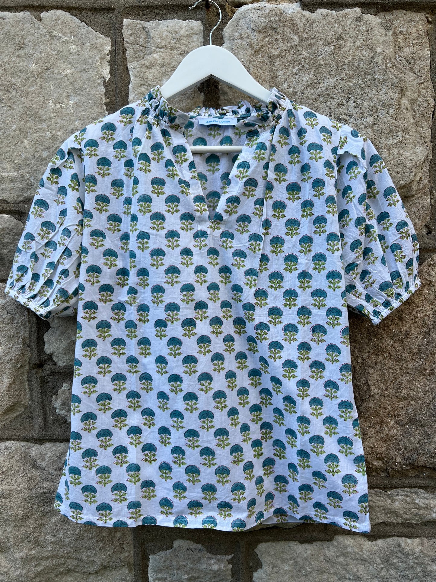 Daphne Blouse, Hydrangea