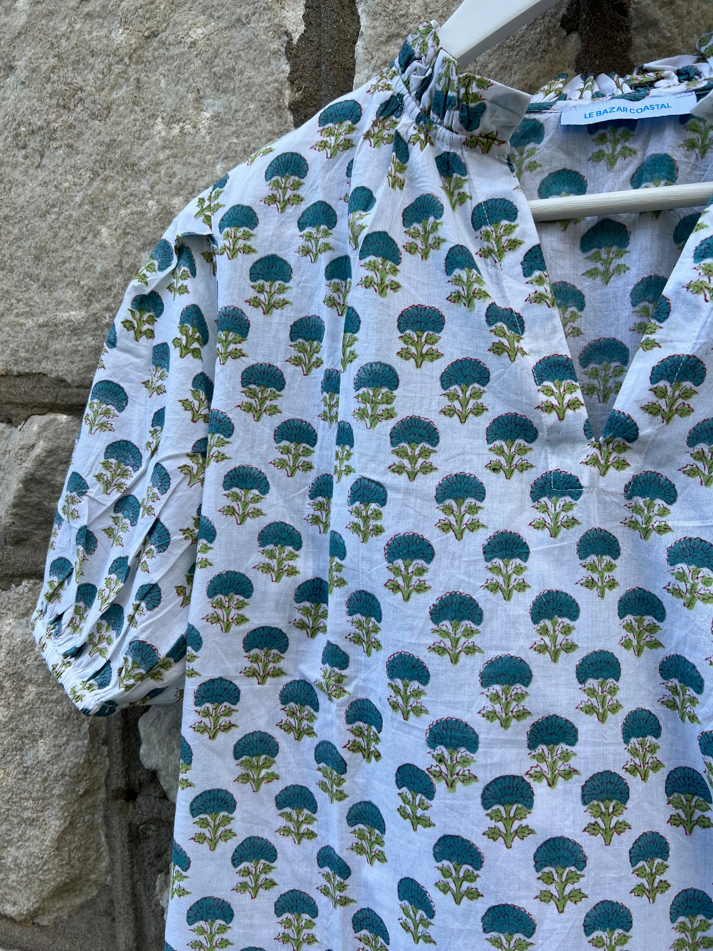 Daphne Blouse, Hydrangea