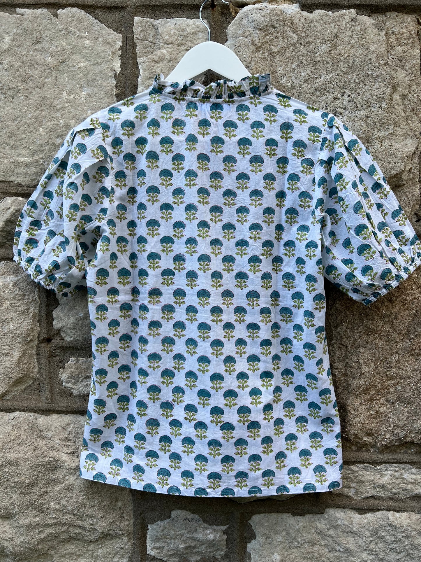 Daphne Blouse, Hydrangea