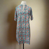 Short Sleeve Market Dress, Harbor Island Time
