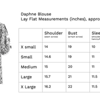 Daphne Blouse, Liberty Floral