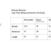 Eloise Blouse, Tea Time
