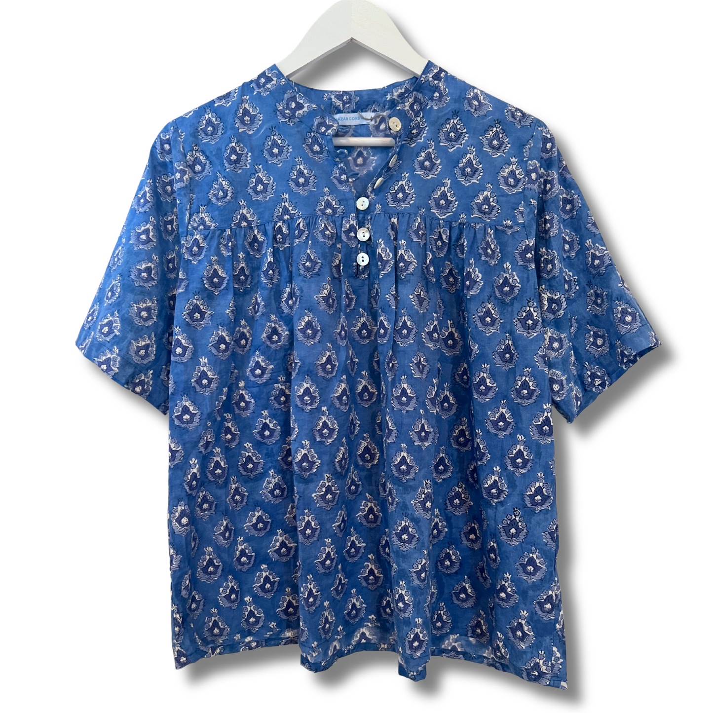Short Sleeve Market Blouse