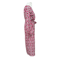 Washable Silk Wrap Dress, Jaipur Sunset