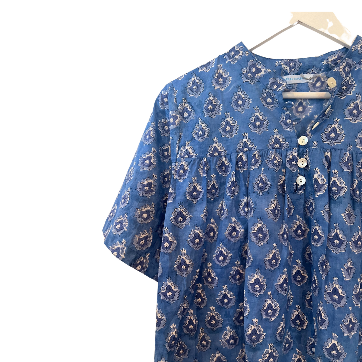 Short Sleeve Market Blouse