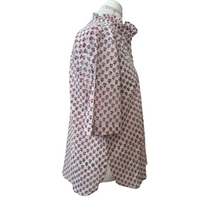 Sassaroo Camp Shirt, September Floral Cuteness