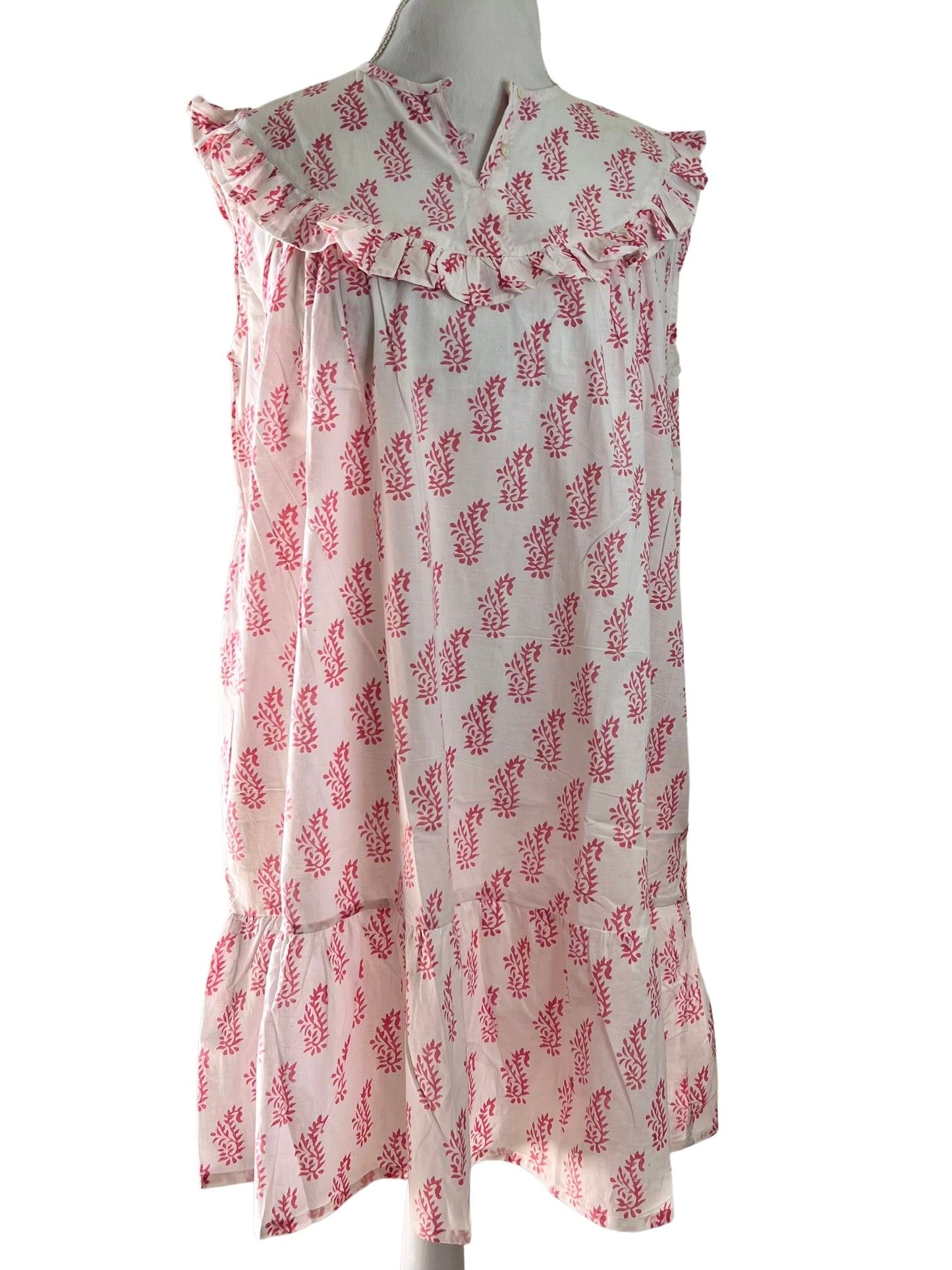 Flora Jane Dress, Pink Vines_sample sale