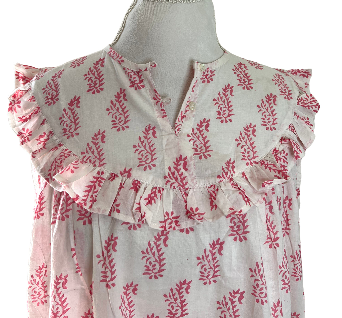Flora Jane Dress, Pink Vines_sample sale