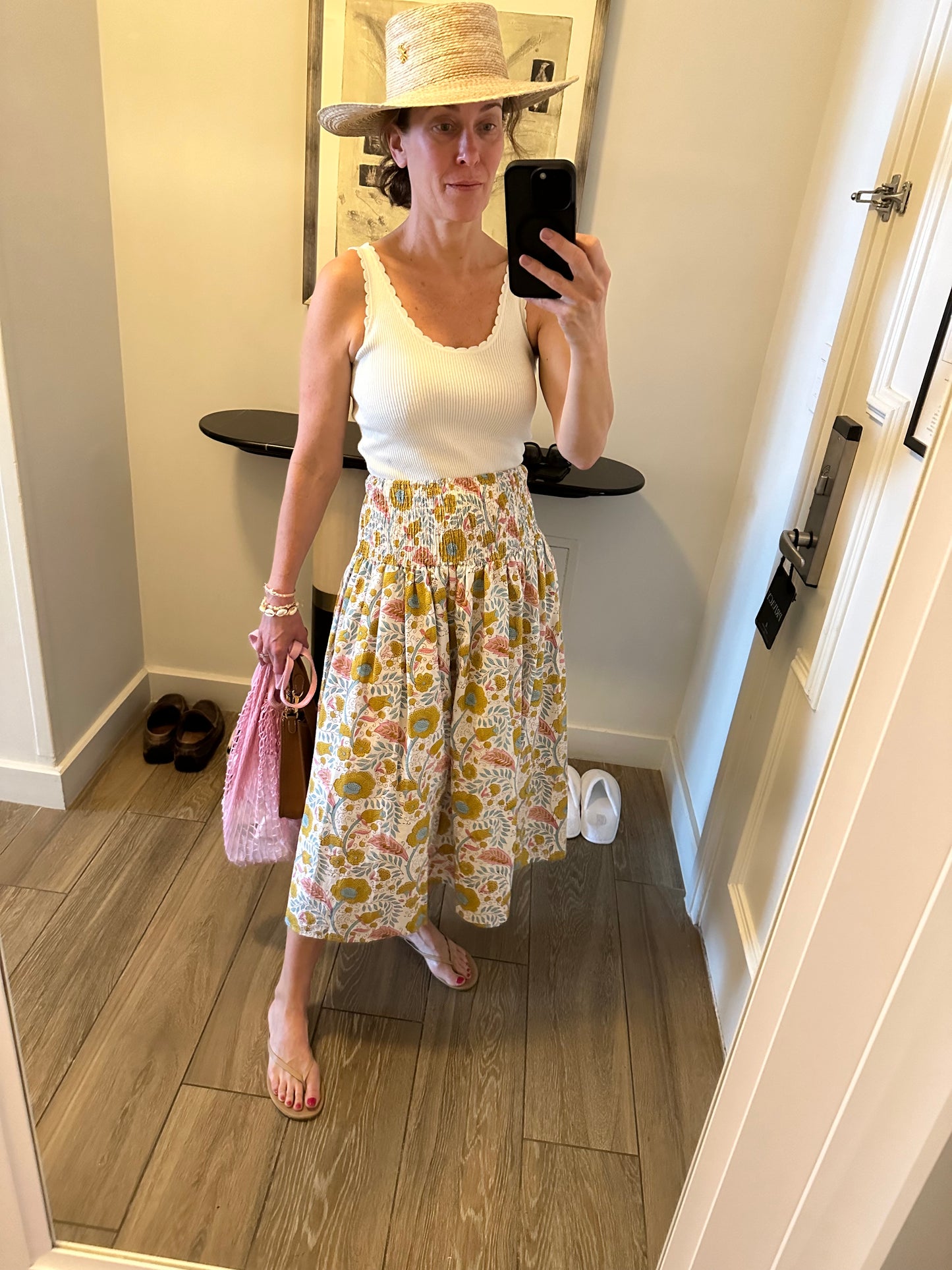 Every Single Day Skirt, Vintage Floral