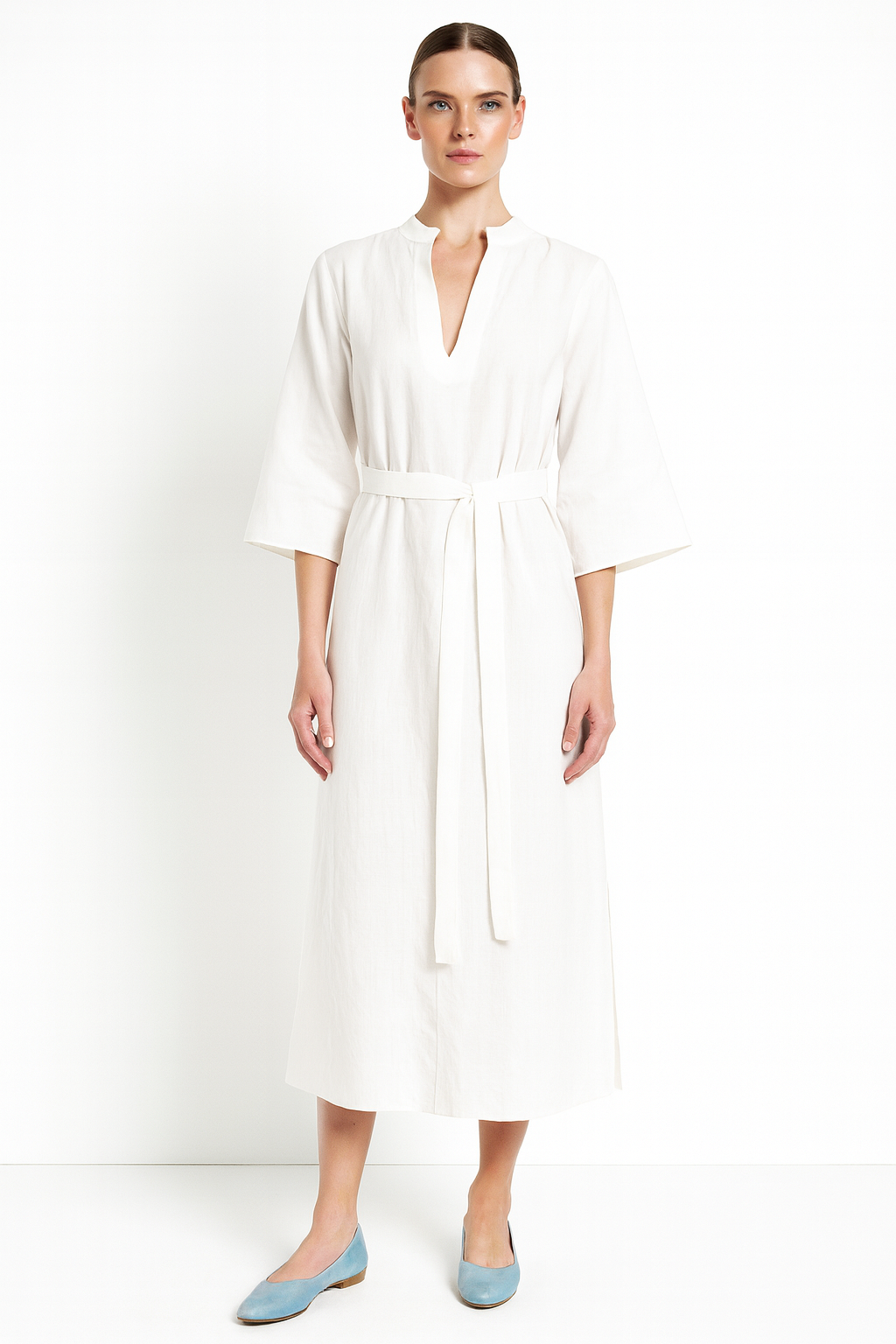Margaux Dress - Cotton & Linen, Sel