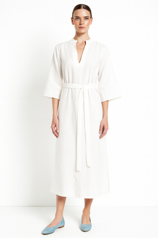 Margaux Dress - Cotton & Linen, Sel