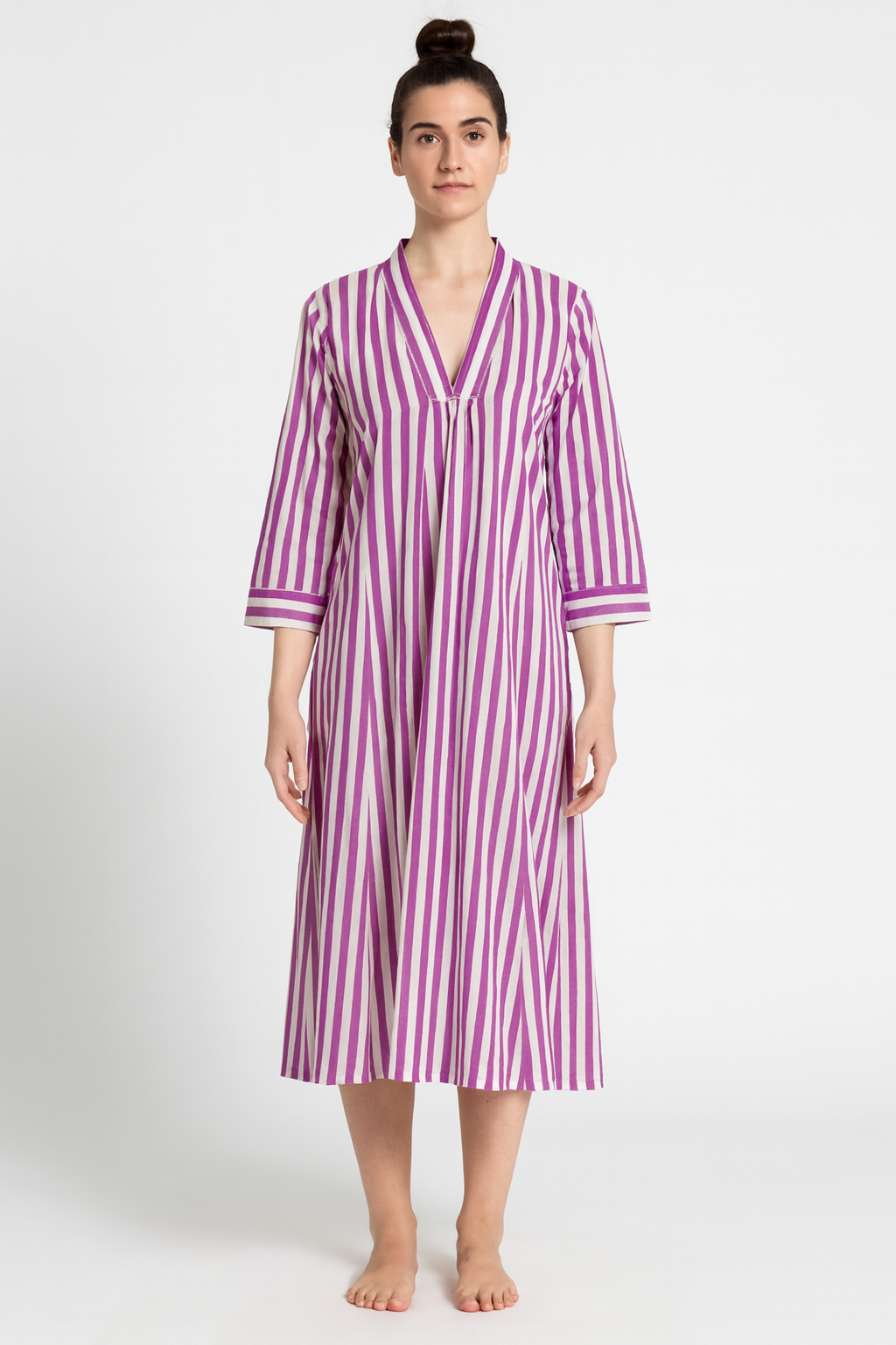 Josephine Coffee Dress, Violette