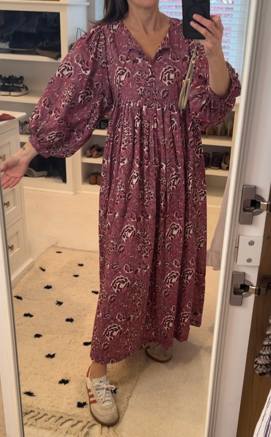 Stella Caftan - Maxi, Plum Perfect