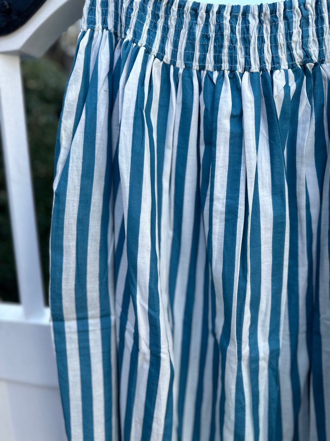 Jupe Maxi, Amalfi Coast Stripes
