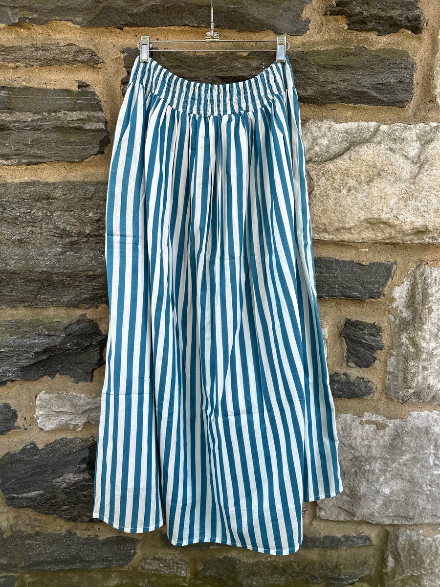 Jupe Maxi, Amalfi Coast Stripes