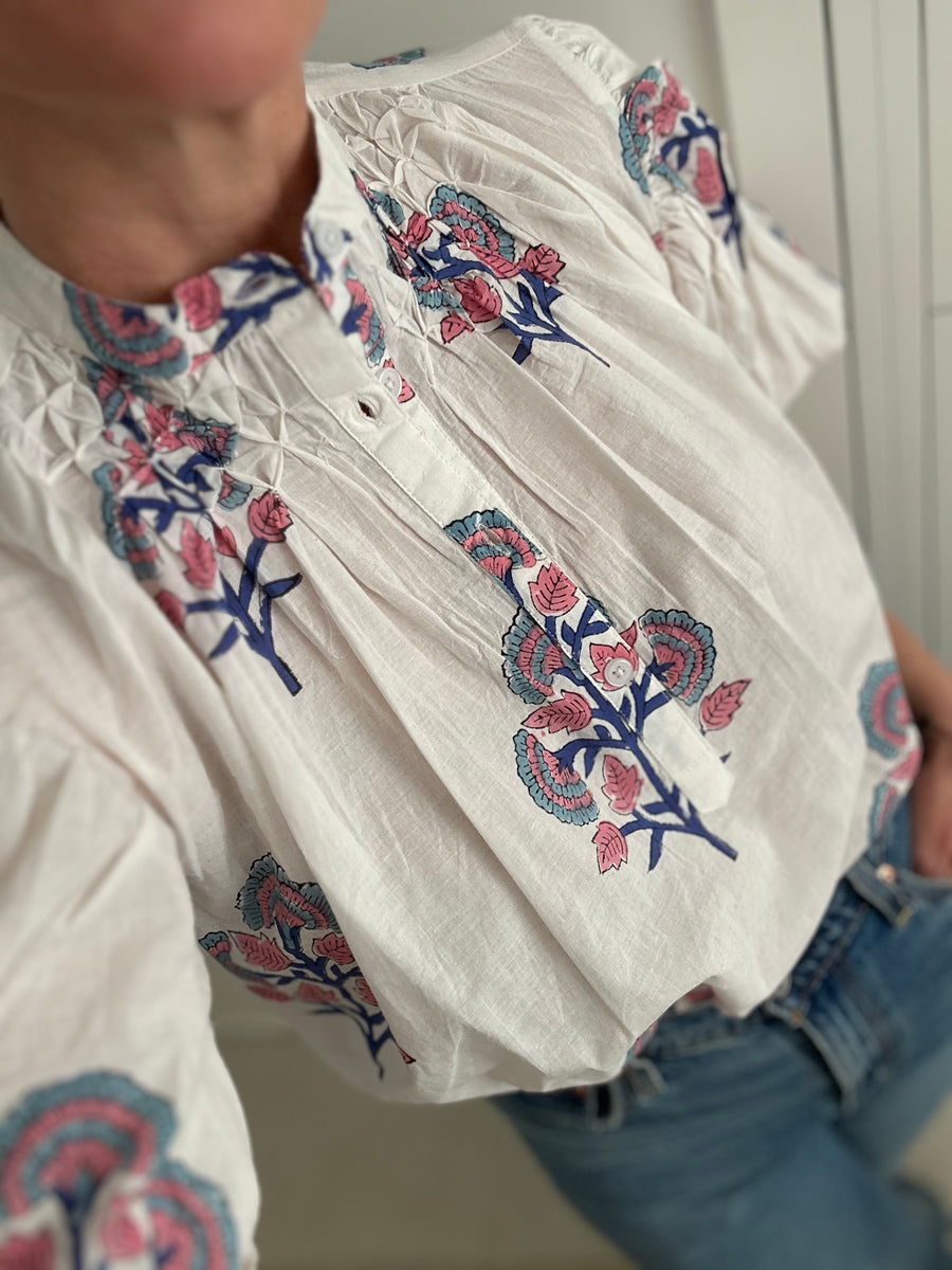 Eloise Blouse, Fleurs des Printemps