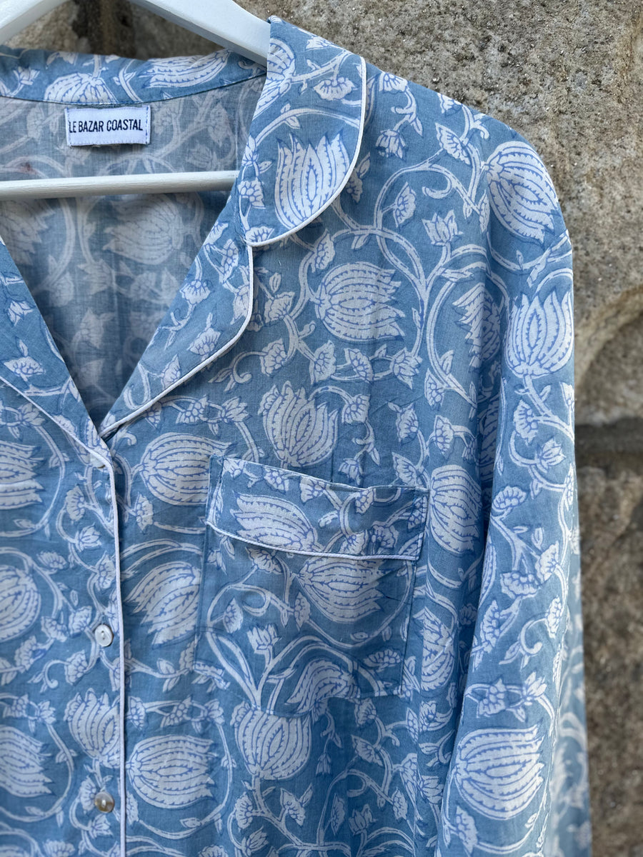 Night Shirt, Sky Blue