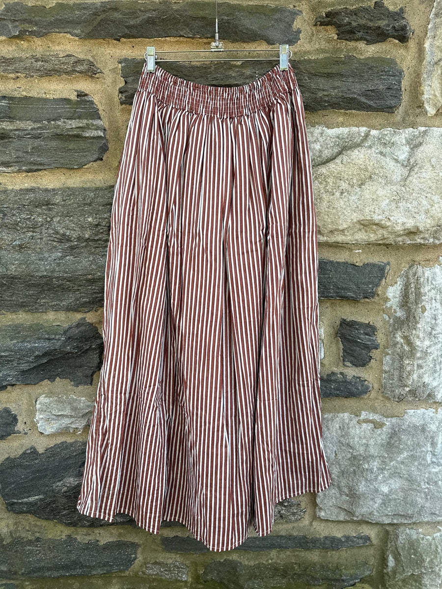 Jupe Maxi, Chocolate Stripe