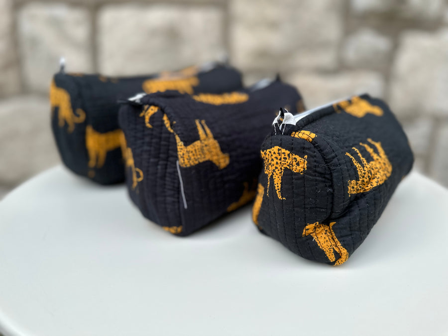 Makeup Bag Set, Lady Leopard