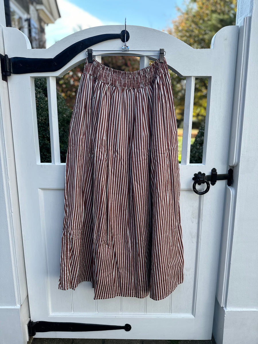 Jupe Maxi, Chocolate Stripe