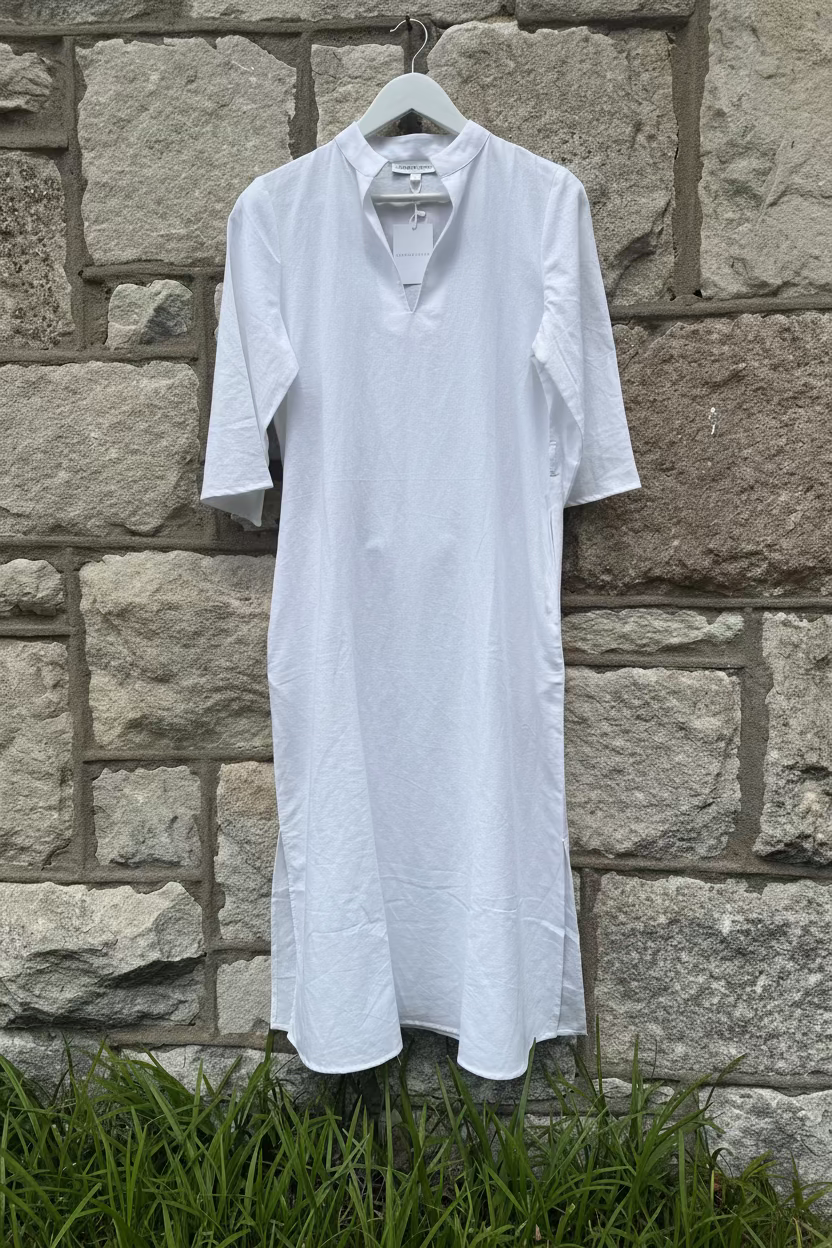 Margaux Dress - Cotton & Linen, Sel