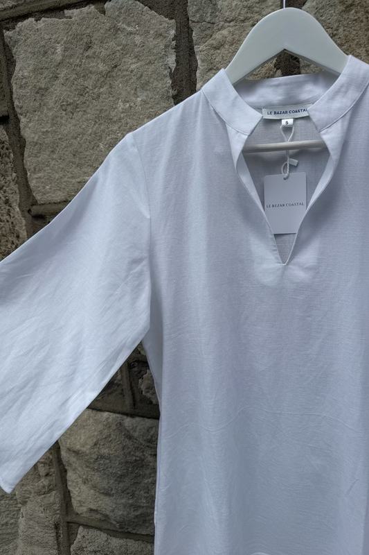 Margaux Dress - Cotton & Linen, Sel
