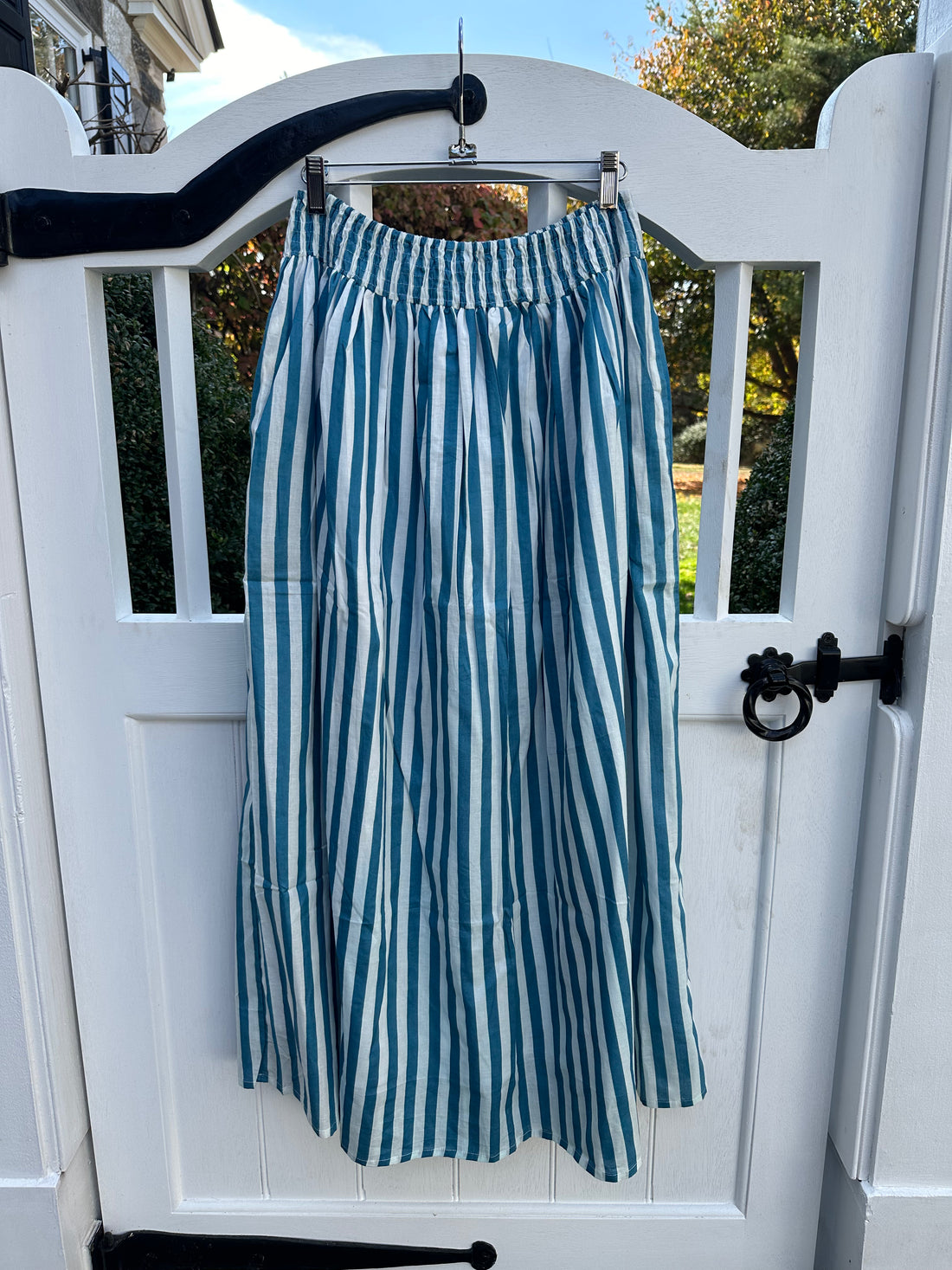 Jupe Maxi, Amalfi Coast Stripes