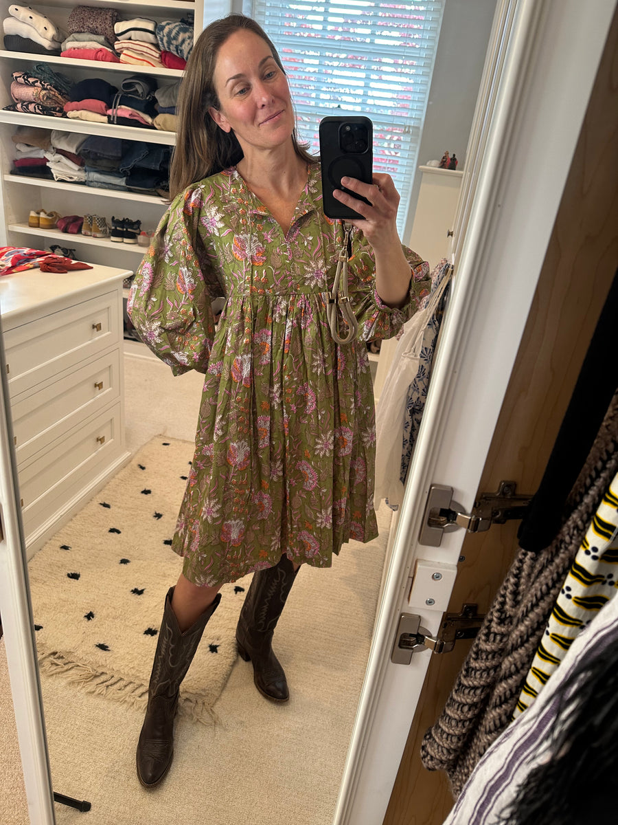 Stellita Caftan - Knee Length, Pear