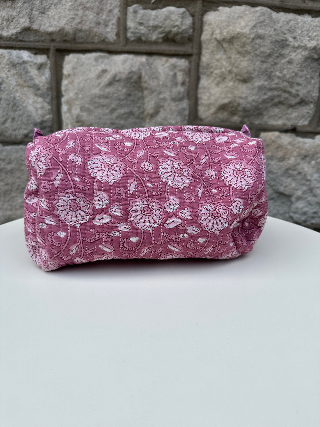 Makeup Bag Set, Plum Floral