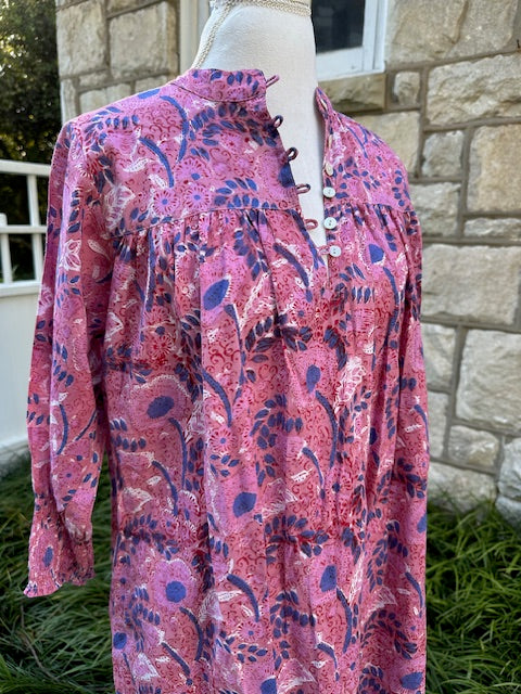 Market Maxi Dress - Plum Floral