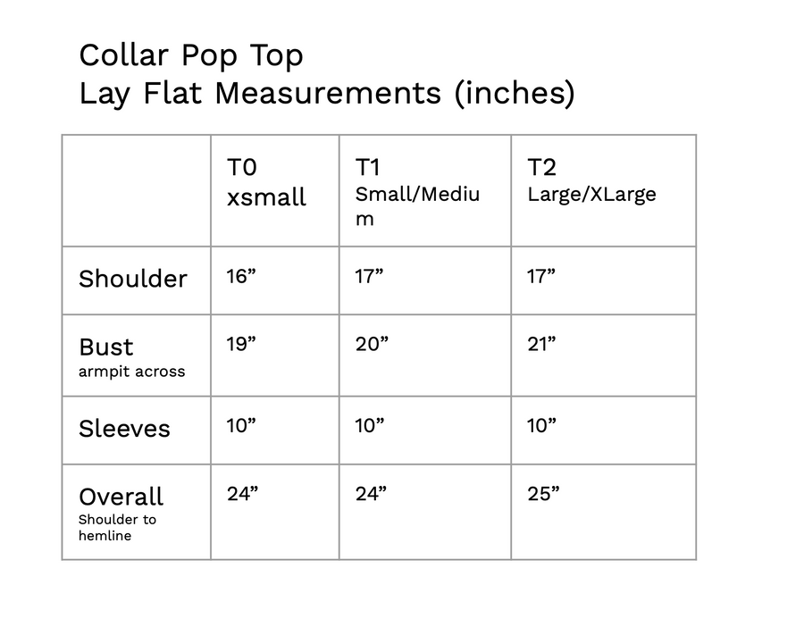 Collar Pop Top, Chambray Blue Floral