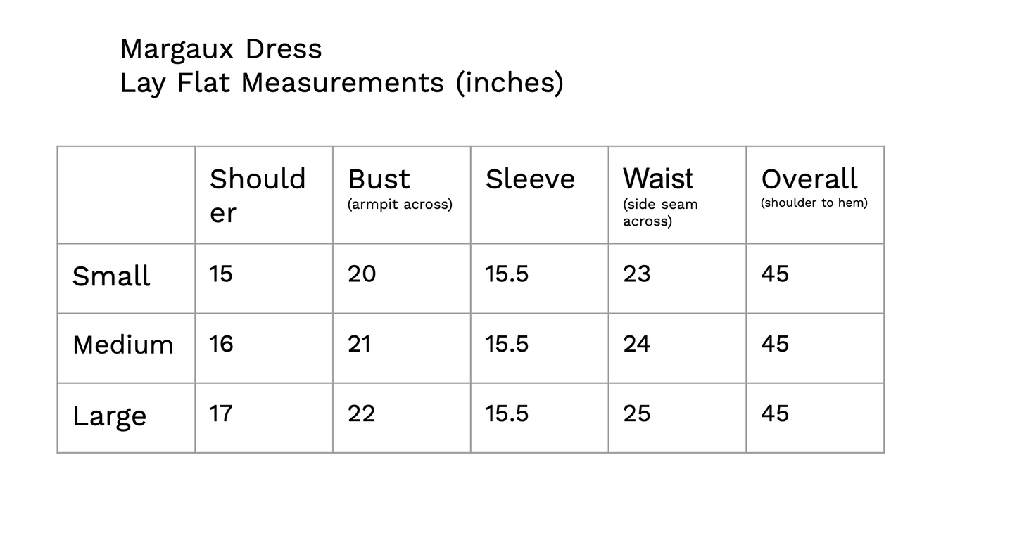 Margaux Dress - Cotton & Linen, Sel