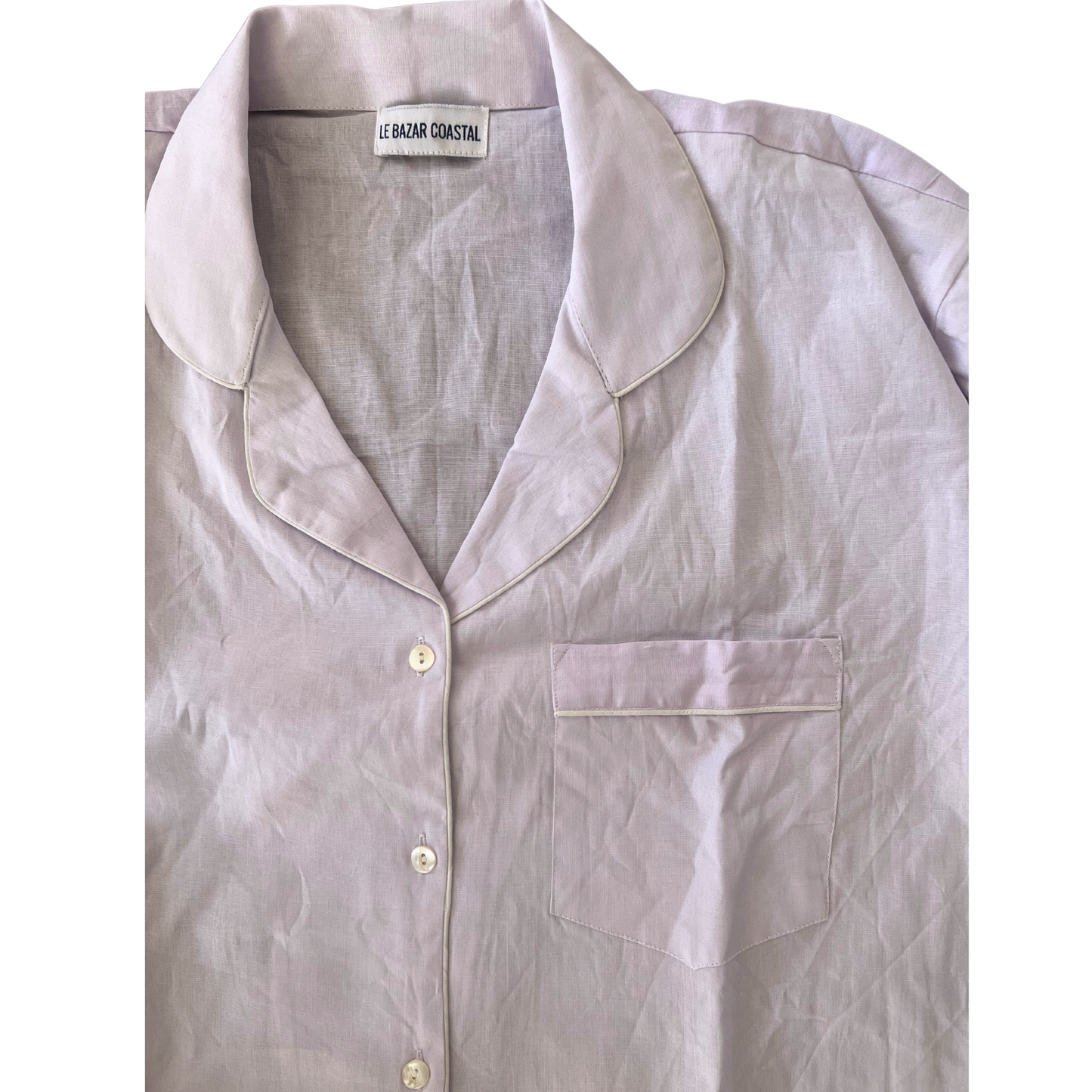 Night Shirt, Pale Lavender, Final Sale
