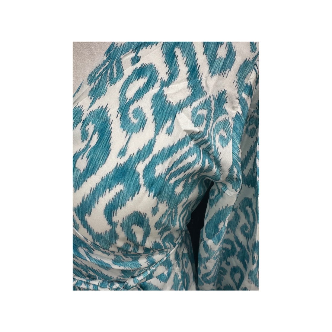 Washable Silk Wrap Dress, La Mer